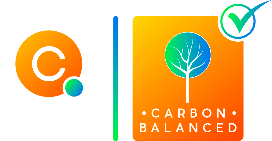 Carbon Balance and C Level logos